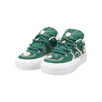 【檀健次同款】PALLADIUM帕拉丁经典扣子鞋一代男女款休闲板鞋 伊甸园绿 41