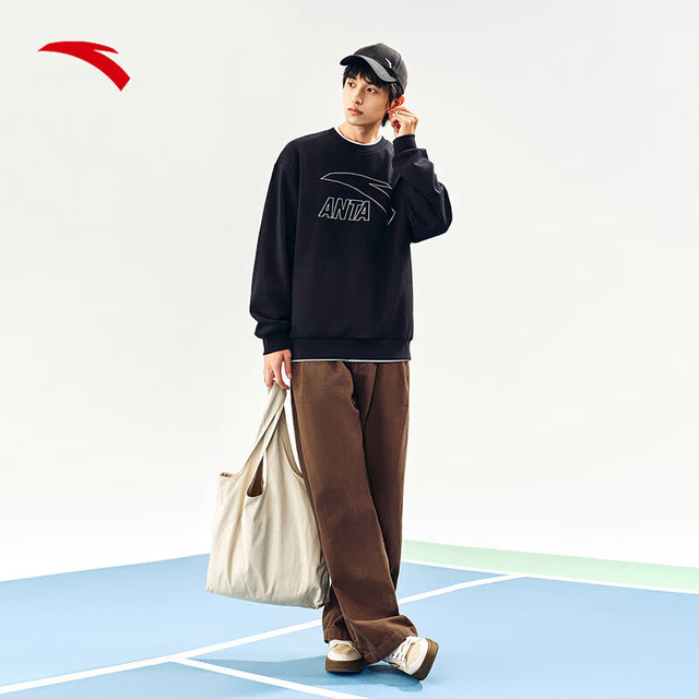 安踏 简约 卫衣