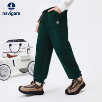 navigare 意大利小帆船童装男童长裤儿童针织休闲裤中大童束脚运动裤下装