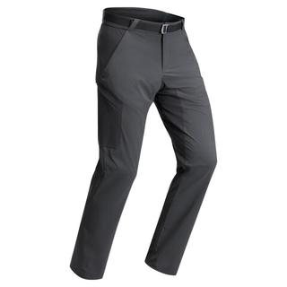  DECATHLON/迪卡侬 速干 男士徒步长裤  黑灰色-亚洲版型 L
