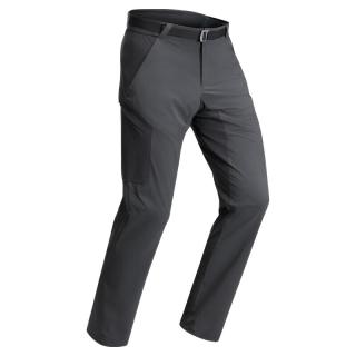  DECATHLON/迪卡侬 速干 男士徒步长裤  黑灰色-亚洲版型 L