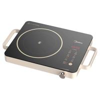 美的 电陶炉小型家用大功率炒菜火锅烧烤专用电热炉煮茶炉不挑锅