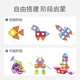  ONSHINE/童年无限 益智启蒙 儿童磁力片积木