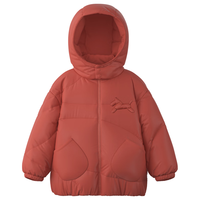 papa/爬爬 轻盈保暖 儿童羽绒服 红色 110
