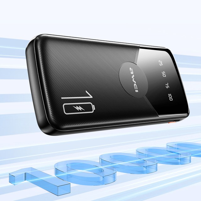 用维 超薄小巧迷你充电宝 10000毫安