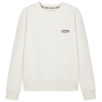 Teenie Weenie小熊女装圆领卫衣冬季时尚慵懒美式简约休闲上衣外套 象牙白 S (160)