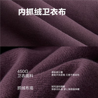 GIORDANO CONCEPTS 内抓绒 男士针织卫裤 31深蓝紫 XL