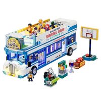 Lumibricks 灯搭 美式街头系列 19010 街球巴士