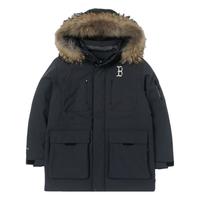 MLB 3ADJB0656 保暖毛领 儿童羽绒服