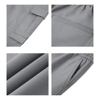 gxgjeansgxg.jeans男装 休闲裤2024年冬季宽松束脚长裤子潮 3色可选 灰色 L 175