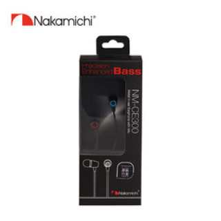 Nakamichi中道有线入耳式耳机HIFI级音质手机电脑通用   3.5mm通用接口