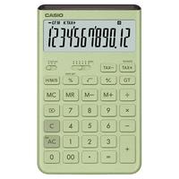 CASIO 计算器时尚潮流桌面办公机办公室用JT-200T简约知性办公机太阳能大屏商务轻薄