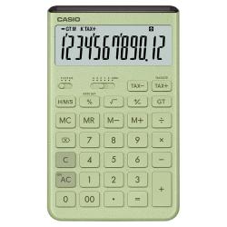 CASIO 计算器时尚潮流桌面办公机办公室用JT-200T简约知性办公机太阳能大屏商务轻薄