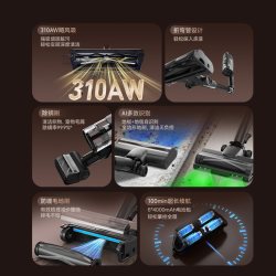 海尔 HSC-SA601D 自动集尘 无线吸尘器