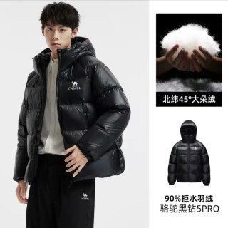 骆驼 黑钻5Pro 男女加厚保暖面包服外套