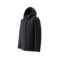 KOLON SPORT 户外羽绒服 男子防水透湿防风耐磨可拆卸帽鹅绒夹克 LHDJ5WT819-