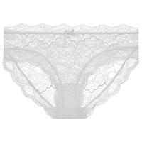 3件248|维密花漾蕾丝内裤舒适透明网纱梦幻包臀三角裤女26