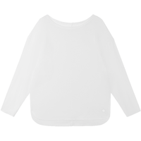 美特斯邦威 T恤女25秋季弹力长袖恤高级感柔软圆领内搭纯色简约长袖上衣