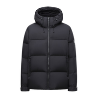 SNOWFLYING/雪中飞 高充绒保暖 羽绒服  4XL 195/108A 黑色|8056