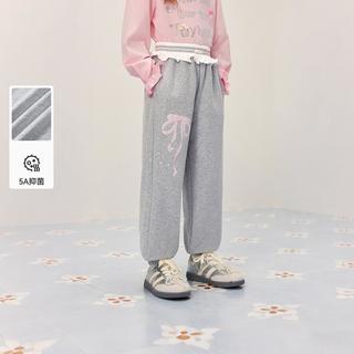  Mini Peace 蝴蝶结 女童运动裤