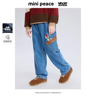  Mini Peace 潮 儿童牛仔裤