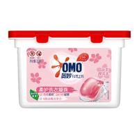 奥妙 OMO奥妙 OMO浓缩天然酵素洗衣球洗衣凝珠樱花甜香50颗抑菌除螨去渍400g 【樱花+白桃+白茶】50颗*3盒