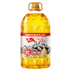 九三 致青春系列 非转基因清香一级大豆油 6.18L 桶装