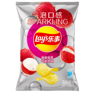 乐事 清新甜荔气泡水味 40g