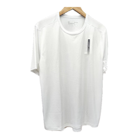 安德玛（UNDERARMOUR）短袖男子春夏COOLSWITCH训练服透气半袖跑步运动T恤 1370362-101白色/干爽透气 XL