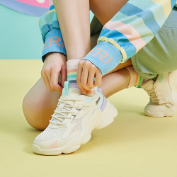 361° 云舒 女鞋休闲鞋运动鞋老爹鞋
