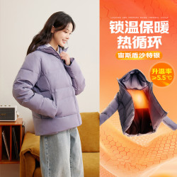 361° 三防防水防油防污加厚保暖羽绒服