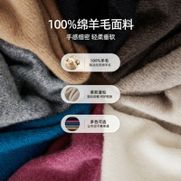 2026新年100羊毛衫女冬宽松无缝打底毛衣百搭针织衫 半高领