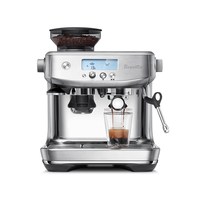 Breville 新年礼物Breville铂富BES878研磨一体半自动咖啡机意式智能可视化