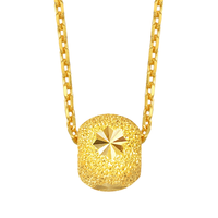 周生生 黄金足金幸运珠吊坠 不含黄金项链 15259P 计价 1.55克