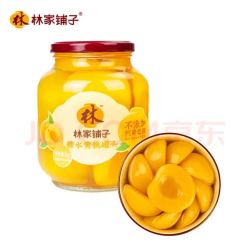 林家铺子 糖水黄桃罐头 1000g