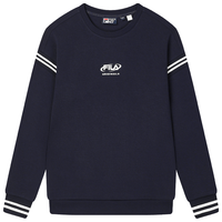 FILA 斐乐男子套头卫衣2024冬时尚休闲舒适针织长袖上衣