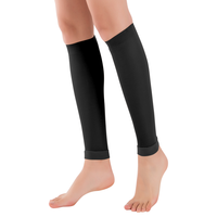 ZHENDE 振德 6959385742156 压力一级短筒露踝 静脉曲张袜 黑色 M