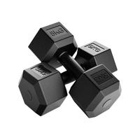 六角哑铃男士家用锻炼器材女宿舍小哑铃一对包胶亚玲套装