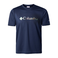 Columbia哥伦比亚2024春夏短袖T恤男户外运动速干降温圆领上衣AE0543 465 M(175/96A)