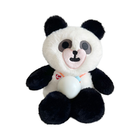 荣耀亲选HaiviviHeartBear AI公仔 早教益智 儿童智能 毛绒玩具 多语种对话机器人 情绪识别黑白