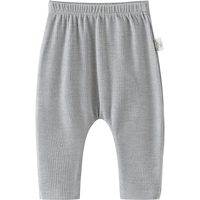 童泰春秋3-18月婴儿衣服宝宝休闲外出单裤大屁屁裤子 浅灰 66 cm 66cm