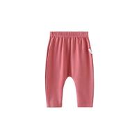 童泰春秋3-18月婴儿衣服宝宝休闲外出单裤大屁屁裤子 粉色 73 cm 73cm