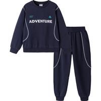 巴拉巴拉童装儿童卫衣套装两件套女童男童2026春装运动校园休闲衣服潮