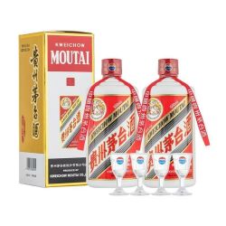 茅台 飞天茅台 53度 酱香型白酒 500ml*2瓶