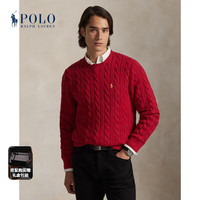 Polo Ralph Lauren 拉夫劳伦 男装 26早春新年系列绞花结棉针织衫 600-红色 2XL