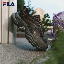 FILA 蕨草鞋 女款老爹鞋厚底运动鞋