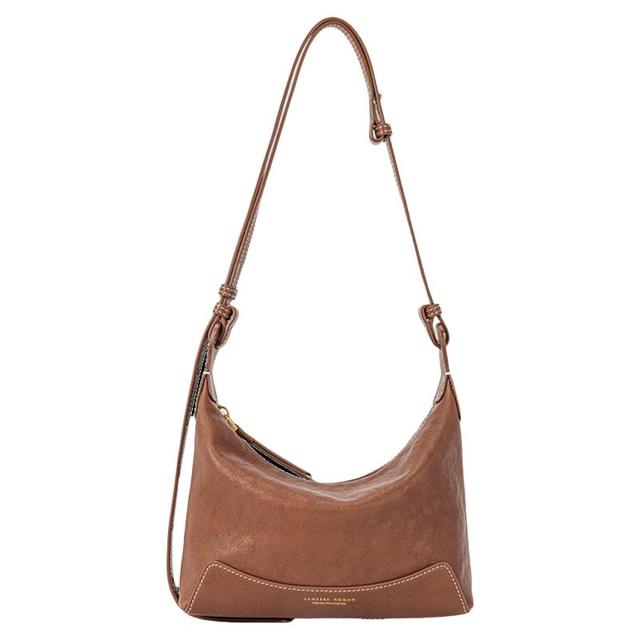 VANESSA HOGAN VH女包欣冉hobo包小号休闲头层植鞣牛皮轻便腋下单肩包圣诞礼物