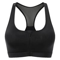 暴走的萝莉 运动内衣女防震背心文胸跑步瑜伽服前拉链高强度健身服