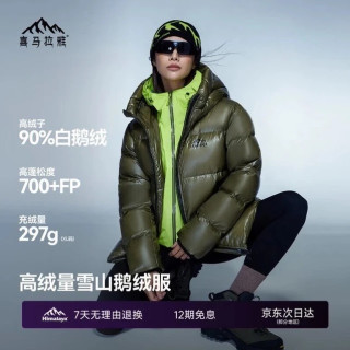 今日必买：喜马拉雅 最后一天！雨崩 90白鹅绒高蓬高充绒极寒羽绒服（322g）