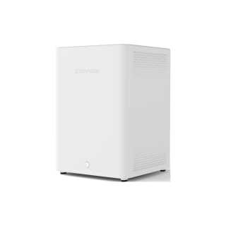 极空间 家庭存储8T Q4-X86架构4盘位AI NAS网络存储服务器(内置2块红盘Plus 4TB硬盘)免安装